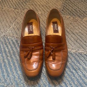 BALLY Vintage Leather Loafers Size 9